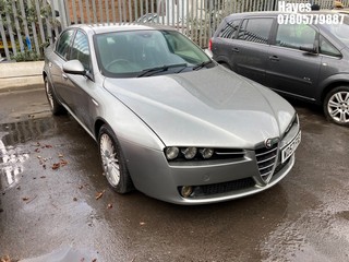 Location:  Hayes - 2008 ALFA ROMEO 159 LUSSO JTDM 4 Door Saloon REG: WD57FXE, Keys: No, MOT Expiry date: 22/06/2024, 1910 Diesel, 6 Speed Manual Diesel, Former Keepers: 6