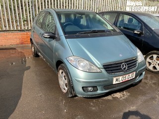 Location:  Hayes - 2005 MERCEDES A150 CLASSIC SE 5 Door Hatchback REG: ML05OJD, Keys: No, MOT Expiry date: 16/10/2024, 1498 Petrol, 5 Speed Manual Petrol, Former Keepers: 8