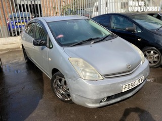 Location:  Hayes - 2005 TOYOTA PRIUS T3 VVT-I AUTO 5 Door Hatchback REG: FD55JTV, Keys: No, MOT Expiry date: 15/10/2025, 1497 Hybrid Electric, Variable 1 Speed Auto Petrol/E, Former Keepers: 7