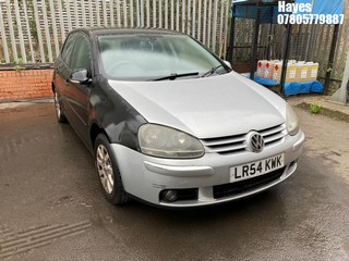 Location:  Hayes - 2004 VOLKSWAGEN GOLF SE AUTO 5 Door Hatchback REG: LR54KWK, Keys: No, MOT Expiry date: 03/11/2024, 1598 Petrol, 6 Speed Auto Petrol, Former Keepers: 6