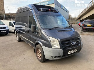 Location:  Hayes - 2010 FORD TRANSIT 115 T350L TREND R Panel Van REG: GK60ORO, Keys: No, MOT Expiry date: 27/03/2025, 2402 Diesel, 6 Speed Manual Diesel, Former Keepers: 4