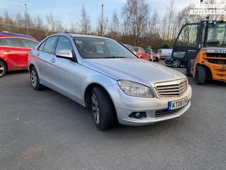 Location: Manchester - 2008 MERCEDES C180 SE KOMPRESSOR A 4 Door Saloon REG: KT08ENO, 1796 Petrol, 5 Speed Auto Petrol, Former Keepers: 10, Keys: No, MOT Expiry date: 09/09/2025