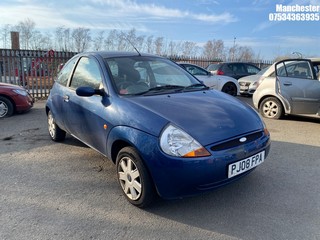 Location: Manchester - 2008 FORD KA STYLE CLIMATE 3 Door Hatchback REG: PJ08FPA, 1297 Petrol, 5 Speed Manual Petrol, Former Keepers: 6, Keys: No, MOT Expiry date: 01/12/2025