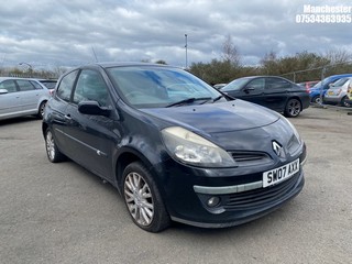 Location: Manchester - 2007 RENAULT CLIO DYNAMIQUE S 3 Door Hatchback REG: SW07AXX, 1390 Petrol, 5 Speed Manual Petrol, Former Keepers: 12, Keys: No, MOT Expiry date: 13/01/2026