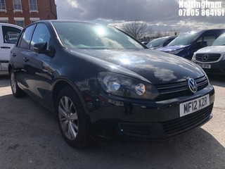 Location: Nottingham - 2012 VOLKSWAGEN GOLF MATCH TDI DSG 5 DOOR HATCHBACK REG: MF12XZR, 1598cc DIESEL, 7 SPEED S-AUTO DIESEL, Former Keepers: 7, Keys: Yes, MOT Expiry date: 19/01/2026