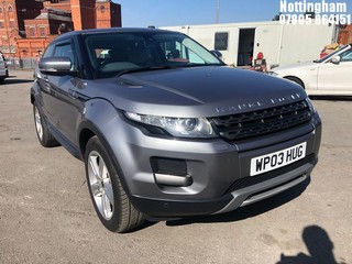 Location: Nottingham - 2011 LAND ROVER RANGE ROVER EVOQUE PURE T COUPE REG: WP03HUG, 2179cc DIESEL, 6 SPEED MANUAL DIESEL, Former Keepers: 4, Keys: Yes, MOT Expiry date: 17/06/2025