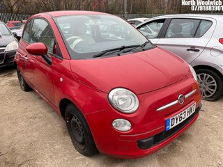 Location: North Woolwich - 2013 FIAT 500 POP RHD 3 Door Hatchback REG: DY63HNT, Keys: No, MOT Expiry date: 03/07/2025, 1242 Petrol, 5 Speed Manual Petrol, Former Keepers: 4