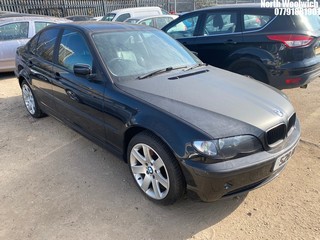 Location: North Woolwich - 2004 BMW 325I SE AUTO 4 Door Saloon REG: S28HLS, Keys: No, MOT Expiry date: 26/05/2025, 2494 Petrol, 5 Speed Auto Petrol, Former Keepers: 5