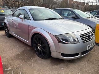 Location: North Woolwich - 2001 AUDI TT QUATTRO (225 BHP) Coupe REG: Y934WRM, Keys: No, MOT Expiry date: 18/06/2024, 1781 Petrol, 6 Speed Manual Petrol, Former Keepers: 22