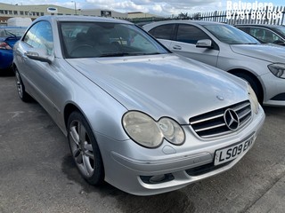 Location: BELVEDERE - 2009 MERCEDES CLK220 CDI AVANTGARDE A Coupe REG: LS09EMX, 2148 Diesel, 6 Speed Auto Diesel, Former Keepers: 4, Keys: No, MOT: Expiry date27.09.2025