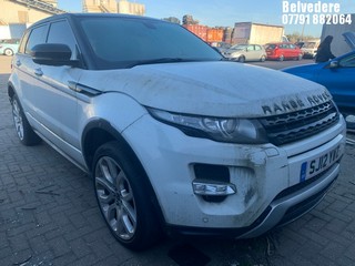Location: Belvedere - 2012 LAND ROVER RANGE ROVER EVOQUE PURE E ESTATE REG: SJ12YWZ, 2179cc DIESEL, 6 SPEED MANUAL DIESEL, Former Keepers: 3, Keys: Yes, MOT Expiry date: 30.05.2023