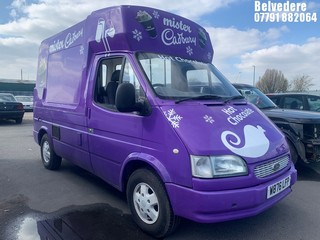 Location: Belvedere - 2000 FORD TRANSIT 120 SWB Panel Van REG: W876LFP, Keys: No, MOT Expiry date: 24/10/2024, 2496 Diesel, Manual Diesel, Former Keepers: 9