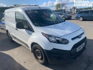 Location: Belvedere - 2016 FORD TRANSIT CONNECT 200 Panel Van REG: LO66XHJ, Keys: No, MOT Expiry date: 19/06/2025, 1499 Diesel, 5 Speed Manual Diesel, Former Keepers: 4