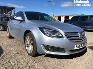 Location: Edinburgh - 2014 VAUXHALL INSIGNIA SRI CDTI ECOFLEX 5 Door Hatchback REG: SG64JPV, Keys: No, MOT Expiry date: 08/10/2024, 1956 Diesel, 6 Speed Manual Diesel, Former Keepers: 8