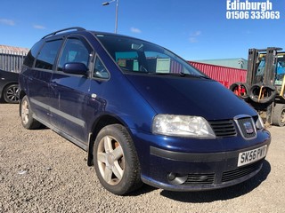 Location: Edinburgh - 2006 SEAT ALHAMBRA REFERENCE TDI MPV REG: SK56PWY, Keys: No, MOT Expiry date: 02/05/2024, 1968 Diesel, 6 Speed Manual Diesel, Former Keepers: 8