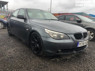 Location: Edinburgh - 2006 BMW 520D SE 4 Door Saloon REG: YC56XGN, Keys: No, MOT Expiry date: 07/01/2025, 1995 Diesel, 6 Speed Manual Diesel, Former Keepers: 5