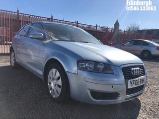Location: Edinburgh - 2006 AUDI A3 SPECIAL EDITION 3 Door Hatchback REG: YF06RWK, Keys: No, MOT Expiry date: 28/11/2024, 1595 Petrol, 5 Speed Manual Petrol, Former Keepers: 4
