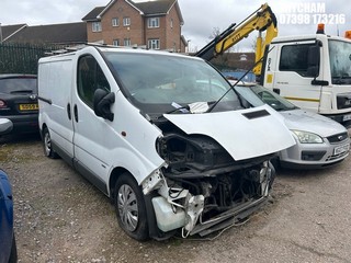 NOTE: ATF Registered Buyers ONLY - Location: Mitcham - 2006 VAUXHALL VIVARO 2900 DI SWB Panel Van REG: FD55KFA, Keys: No, 1870 Diesel, 5 Speed Manual Diesel, Former Keepers: 4
