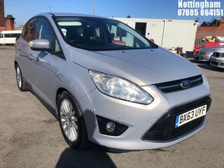 Location: Nottingham - 2013 FORD C-MAX TITANIUM TDCI MPV REG: BX63UYF, 1997cc DIESEL, 6 SPEED MANUAL DIESEL, Former Keepers: 1, Keys: Yes, MOT Expiry date: 09/01/2026