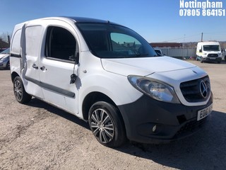 Location: Nottingham - 2016 MERCEDES-BENZ CITAN 109 CDI Panel Van REG: EO16VFH, Keys: No, MOT Expiry date: 18/09/2024, 1461 Diesel, 5 Speed Manual Diesel, Former Keepers: 4