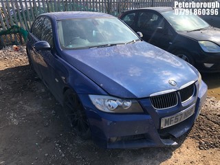 Location: Peterborough - 2007 BMW 325I M SPORT 4 Door Saloon REG: MF57NHP, Keys: No, MOT Expiry date: 29/01/2025, 2497 Petrol, 6 Speed Manual Petrol, Former Keepers: 6