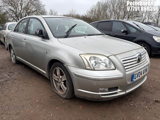 Location: Peterborough - 2004 TOYOTA AVENSIS T3-X SEMI-AUTO 5 Door Hatchback REG: GV04AVK, Keys: No, MOT Expiry date: 29/05/2024, 1794 Petrol, 4 Speed Semi Auto Petrol, Former Keepers: 8