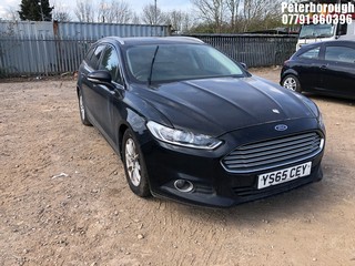 Location: Peterborough - 2016 FORD MONDEO ZETEC ECONETIC TDC Estate REG: YS65CEY, Keys: No, MOT Expiry date: 03/01/2024, 1997 Diesel, 6 Speed Manual Diesel, Former Keepers: 3
