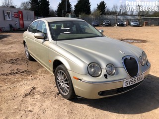 Location: Peterborough - 2006 JAGUAR S-TYPE SE DIESEL AUTO 4 Door Saloon REG: SV56KKA, Keys: No, MOT Expiry date: 08/02/2025, 2720 Diesel, 6 Speed Auto Diesel, Former Keepers: 4