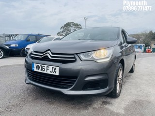 Location: Plymouth - 2016 CITROEN C4 FEEL BLUEHDI 5 DOOR HATCHBACK REG: WK16FJX, 1560cc DIESEL, 6 SPEED MANUAL DIESEL, Former Keepers: 1, Keys: Yes, MOT Expiry date: 03/12/2025