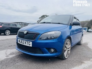 Location: Plymouth - 2012 SKODA FABIA VRS S-A 5 Door Hatchback REG: WJ62KTG, Keys: No, MOT Expiry date: 08/05/2024, 1390 Petrol, 5 Speed Semi Auto Petrol, Former Keepers: 3
