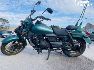 Location: Plymouth - 2019 UM RENEGADE COMMANDO 125 Motorcycle REG: WG69OSY, Keys: No, MOT Expiry date: 11/11/2023, 125 Petrol, , Former Keepers: 5