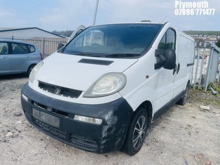 Location: Plymouth - 2006 VAUXHALL VIVARO 2900 DI SWB Panel Van REG: M9NCX, Keys: No, MOT Expiry date: 27/04/2024, 1870 Diesel, 5 Speed Manual Diesel, Former Keepers: 5