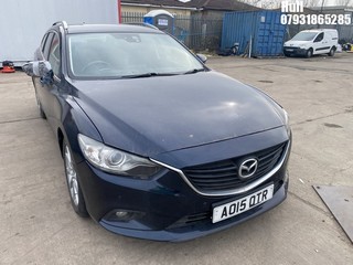 Location: Hull - 2015 MAZDA 6 SPORT NAV D Estate REG: AO15OTR, Keys: No, MOT Expiry date: 27/04/2024, 2191 Diesel, 6 Speed Manual Diesel, Former Keepers: 5