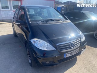 Location: Hull - 2008 MERCEDES A180 CDI CLASSIC SE 5 Door Hatchback REG: KY08WCG, Keys: No, MOT Expiry date: 25/09/2024, 1992 Diesel, 6 Speed Manual Diesel, Former Keepers: 5