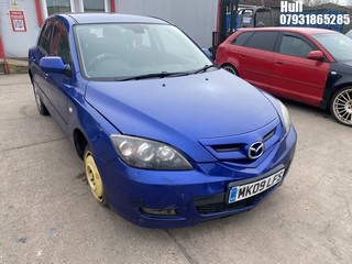 Location: Hull - 2009 MAZDA 3 TAKARA AUTO 5 Door Hatchback REG: MK09LFS, Keys: No, MOT Expiry date: 09/03/2025, 1598 Petrol, 4 Speed Auto Petrol, Former Keepers: 5