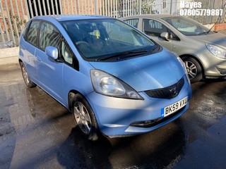 Location:  Hayes - 2009 HONDA JAZZ ES I-VTEC S-A 5 Door Hatchback REG: BK59VXU, Keys: No, MOT Expiry date: 21/11/2025, 1339 Petrol, 6 Speed Semi Auto Petrol, Former Keepers: 2