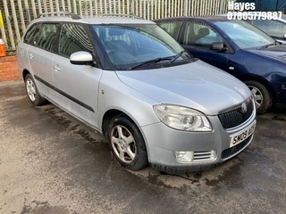 Location:  Hayes - 2009 SKODA FABIA GREENLINE Estate REG: SM09AOR, Keys: No, MOT Expiry date: 07/12/2025, 1422 Diesel, 5 Speed Manual Diesel, Former Keepers: 5