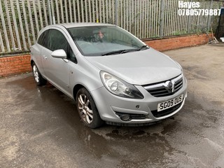Location:  Hayes - 2009 VAUXHALL CORSA SXI 3 Door Hatchback REG: SG09OUS, Keys: No, MOT Expiry date: 26/02/2025, 1229 Petrol, 5 Speed Manual Petrol, Former Keepers: 7