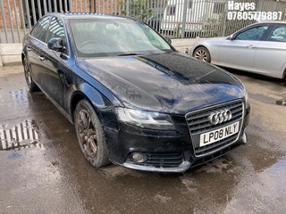 Location:  Hayes - 2008 AUDI  A4 SE TFSI 4 Door Saloon REG: LP08NLY, Keys: No, MOT Expiry date: 21/06/2025, 1798 Petrol, 6 Speed Manual Petrol, Former Keepers: 6
