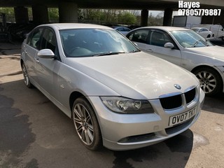 Location:  Hayes - 2007 BMW 318I ES 4 Door Saloon REG: OV07TKT, Keys: No, MOT Expiry date: 25/11/2025, 1995 Petrol, 6 Speed Manual Petrol, Former Keepers: 5