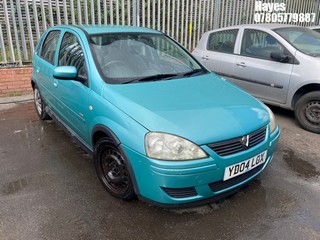 Location:  Hayes - 2004 VAUXHALL CORSA DESIGN 16V AUTO 5 Door Hatchback REG: YD04LOX, Keys: No, MOT Expiry date: 11/04/2025, 1389 Petrol, 5 Speed Auto Petrol, Former Keepers: 10