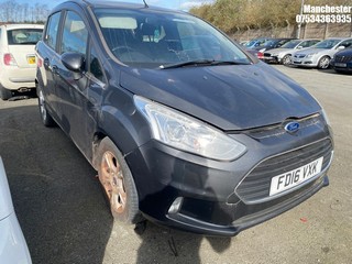 Location: Manchester - 2016 FORD B-MAX ZETEC AUTO MPV REG: FD16VXK, 1596 Petrol, 5 Speed Auto Petrol, Former Keepers: 3, Keys: No, MOT Expiry date: 12/03/2025