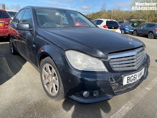 Location: Manchester - 2011 MERCEDES-BENZ C220 SE ED 125 CDI BLUEEF 4 Door Saloon REG: BG61VMV, 2143 Diesel, 6 Speed Manual Diesel, Former Keepers: 4, Keys: No, MOT Expiry date: 14/12/2024