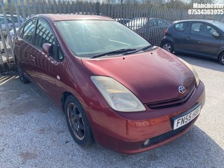 Location: Manchester - 2005 TOYOTA PRIUS T SPIRIT VV-I AUTO 5Door Hatchback REG: FN55HBF, 1497 Hybrid Electric, Variable 1 Speed Auto Petrol/E, Former Keepers: 8, Keys: No,MOT Expiry date: 06/08/2025