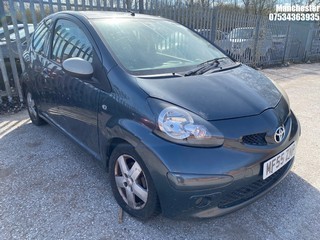 Location: Manchester - 2005 TOYOTA AYGO SPORT VVT-I 3 Door Hatchback REG: MF55ZNP, 998 Petrol, 5 Speed Manual Petrol, Former Keepers: 9, Keys: No, MOT Expiry date: 21/05/2024