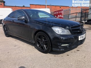 Location: Nottingham - 2011  MERCEDES-BENZ  C250 AMG SPORT CDI BLUEEF Coupe  REG: FV61XFL, 2143cc Diesel, 7 Speed Auto Diesel, Former Keepers: 7, Keys: Yes, MOT Expiry date: 27/02/2026