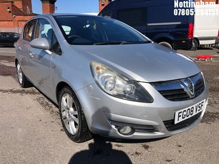 Location: Nottingham - 2008  VAUXHALL CORSA SXI A/C 5 Door Hatchback REG: FG08VSF, 1364cc Petrol , 5 Speed Manual Petrol, Former Keepers: 7, Keys: Yes, MOT Expiry date: 08/01/2026