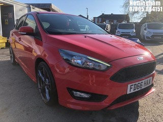 Location: Nottingham - 2016 FORD FOCUS ST-LINE 5 DOOR HATCHBACK REG: FD66HAA, 999cc PETROL, 6 SPEED MANUAL PETROL, Former Keepers: 2, Keys: Yes, MOT Expiry date: 05/09/2025
