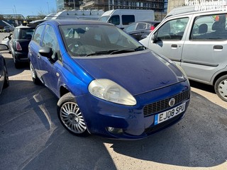 Location: North Woolwich - 2008 FIAT GRANDE PUNTO ACTIVE 65 5 Door Hatchback REG: EJ08SPU, Keys: No, MOT Expiry date: 05/12/2023, 1242 Petrol, 5 Speed Manual Petrol, Former Keepers: 5