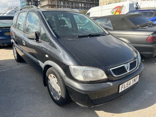 Location: North Woolwich - 2004 VAUXHALL ZAFIRA LIFE MPV REG: FL54YNP, Keys: No, MOT Expiry date: 26/11/2024, 1796 Petrol, 5 Speed Manual Petrol, Former Keepers: 3
